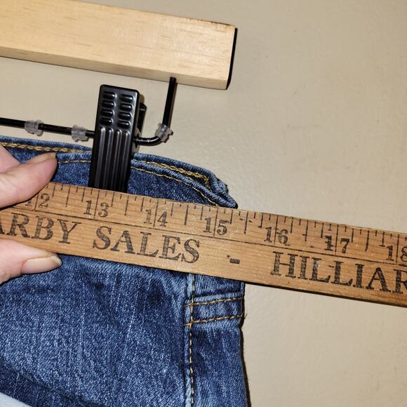 Levis 527 Slim Bootcut Stretch Mens Denim Jeans 30X32 Blue - Picture 2 of 8